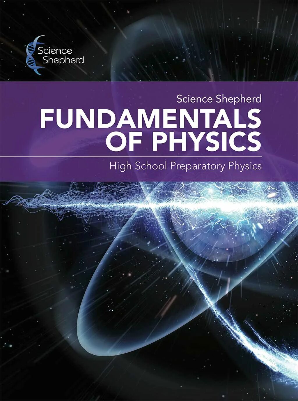 Fundamentals of physics. Physics textbook. Textbook Cover.