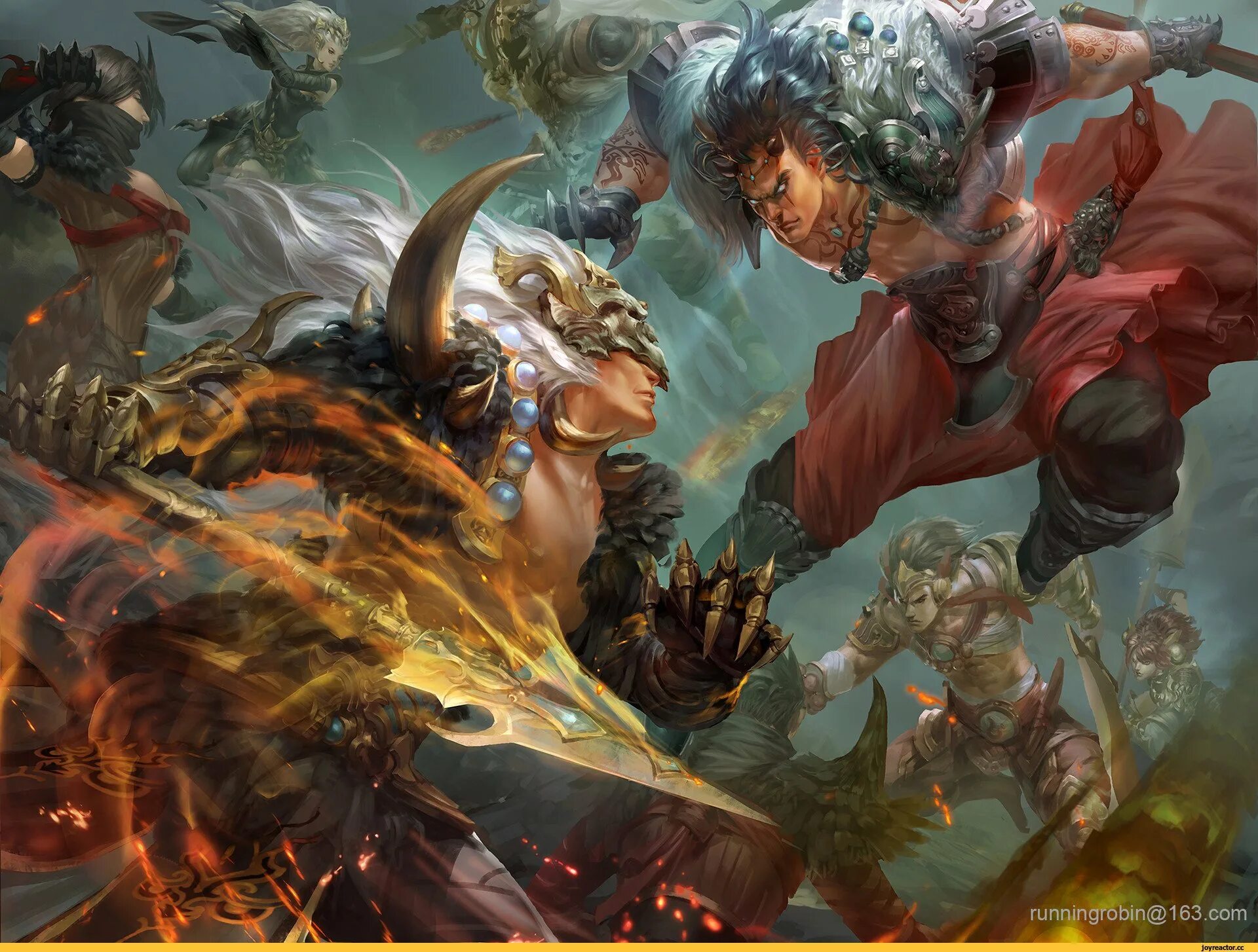 Битвы из аниме. Сражение фэнтези арт. Динамичные битвы. Дуэль фэнтези арт. Судьба аниме битвы.