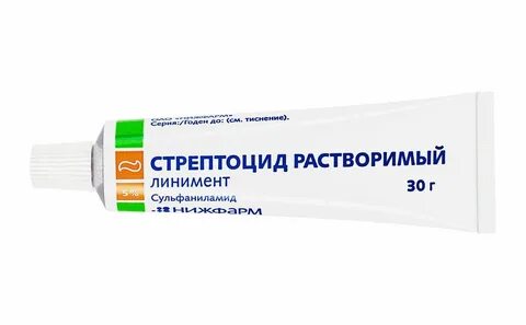 Можно мазать мазь стрептоцид