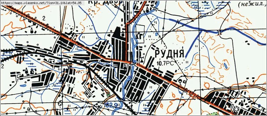 Где находится рудня. Карта руднянского района смоленской. карта руднянского района смоленской области. карта района рудня смоленской области. г рудня смоленская область на карте.