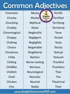 Adjective pdf