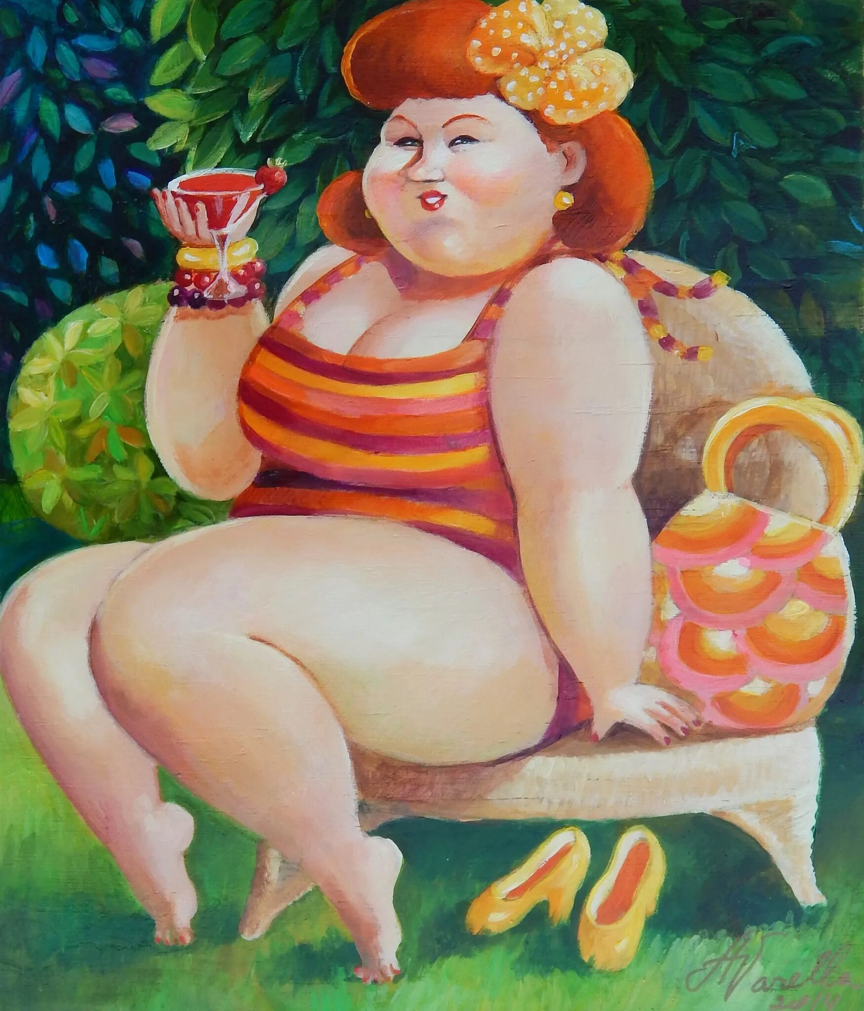 известные персонажи мультфильмов. веселый толста. художник савельева-варелла. толстяк карикатура. веселый толста.