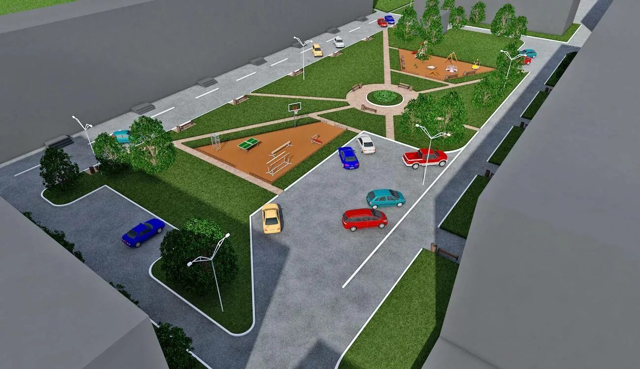 Генплан двора. Озеленение двора жилого дома. Церковный двор схема. Благоустройство парковки. Благоустройство дворовых территорий липецк 2022.