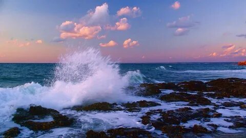 Красивое черное море