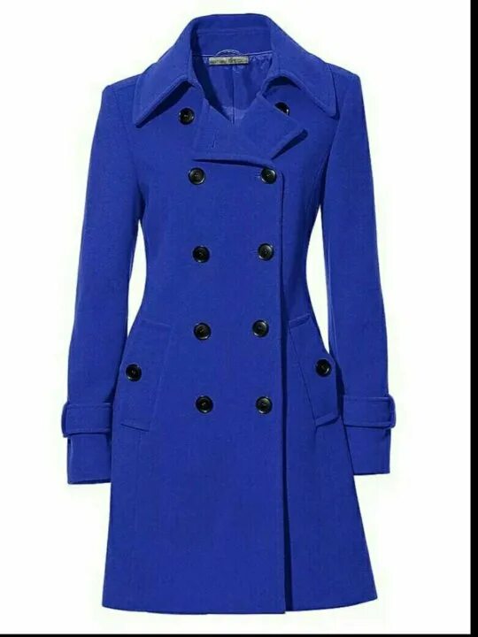 Вб пальто. Пальто Ashley Brooke. Синее пальто женское. Синее двубортное пальто. Пальто синего цвета.