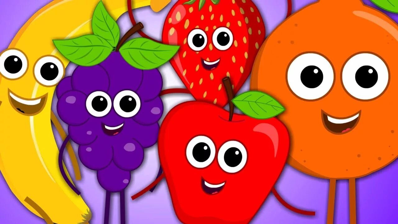 Five little фрукты. Фрукты Kids TV. Fruit Song for Kids.