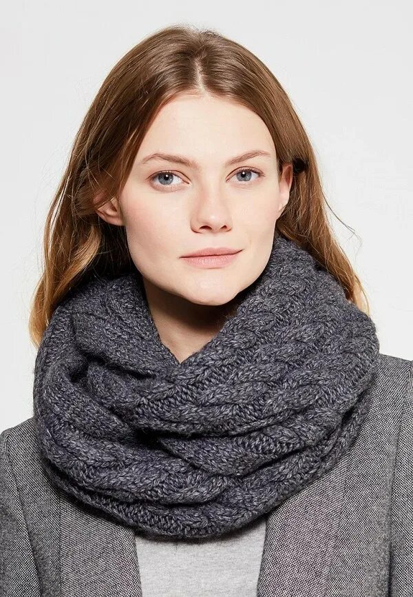 Шарф с косами. Фасон шарфа. Снуд. Шарф. Ferz шарф.