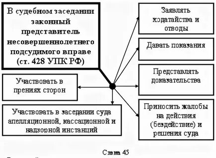 Законные представители несовершеннолетнего в уголовном процессе