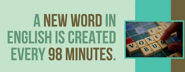 English is interesting language. English facts.
