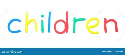 Children со словами