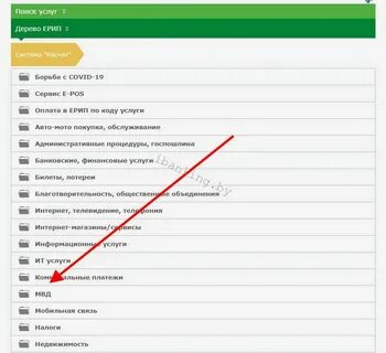 Оплатить единый имущественный платеж через ерип
