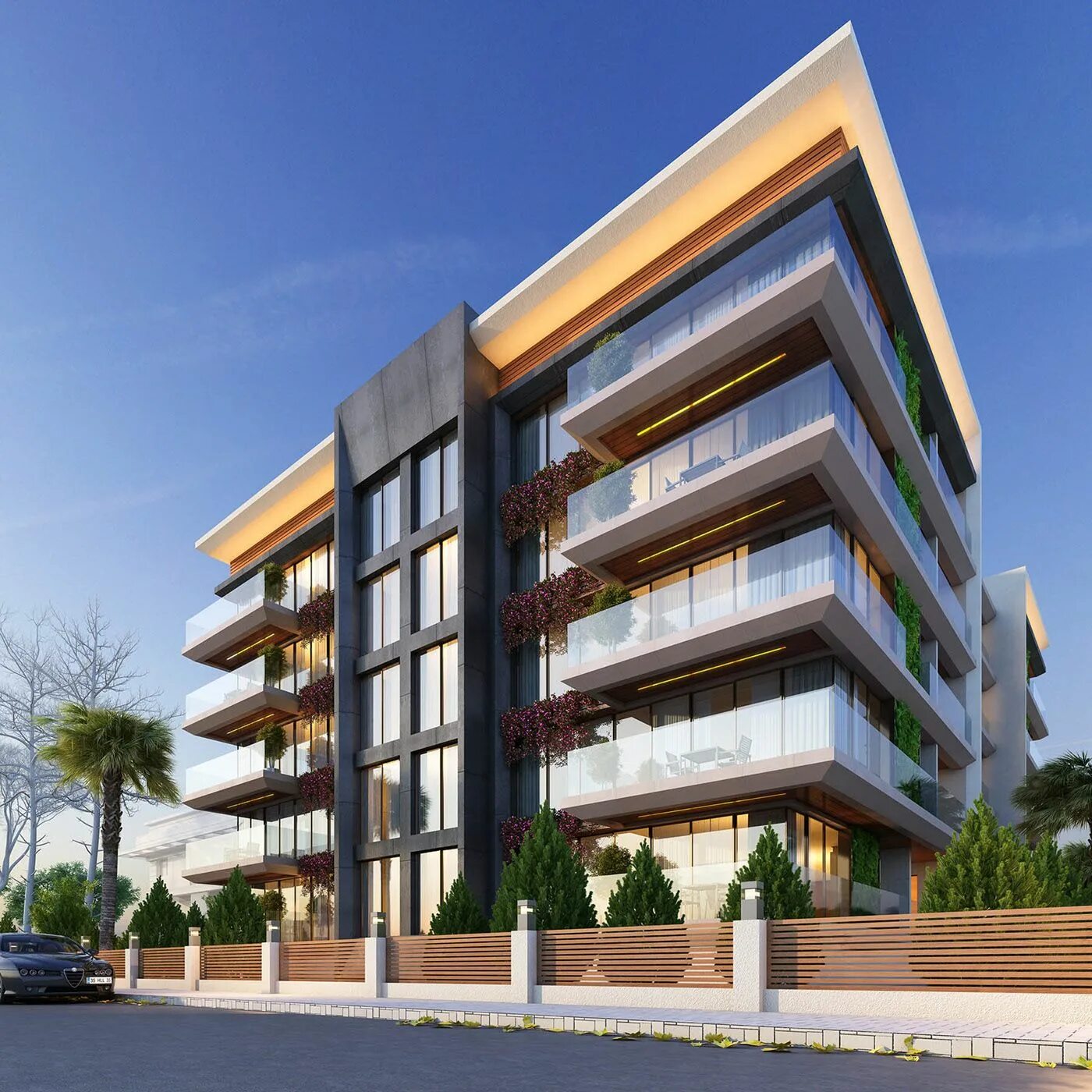 Apt building. Кондоминиум греция. измир современные здания. кондоминиум в турции. modern residential building.