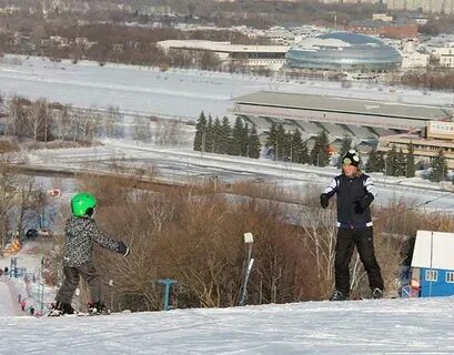 Крылатское горнолыжный склон