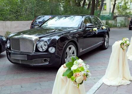 Bentley wedding car