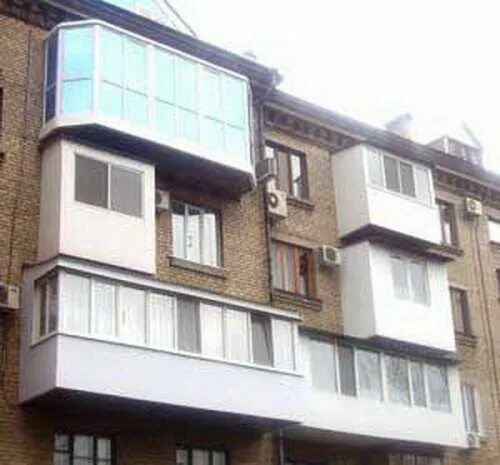 Такое искусство "балконостроения" можно встретить только у нас А вы... Интересны