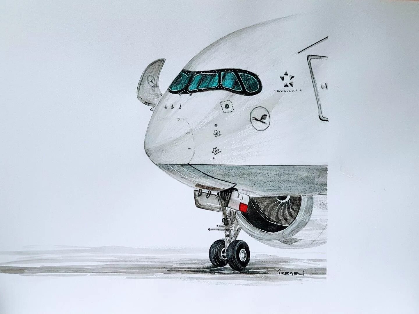 Draw plane