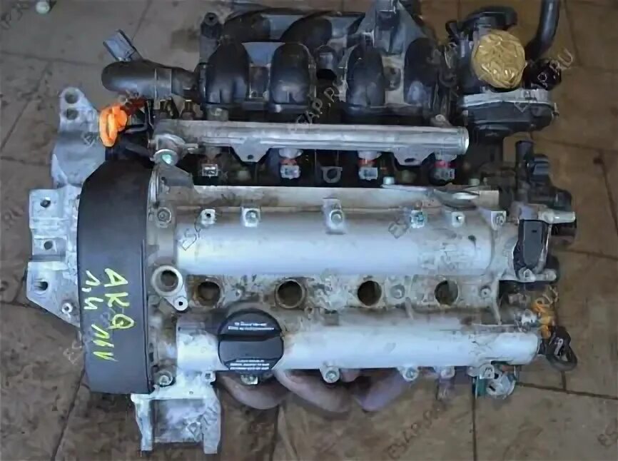 Гольф 4 1.4 akq. 6пк1548 мотор akq.