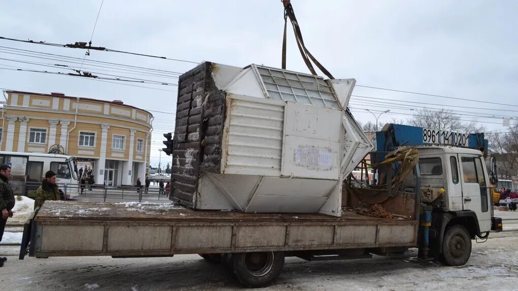 Снос некапитального строения