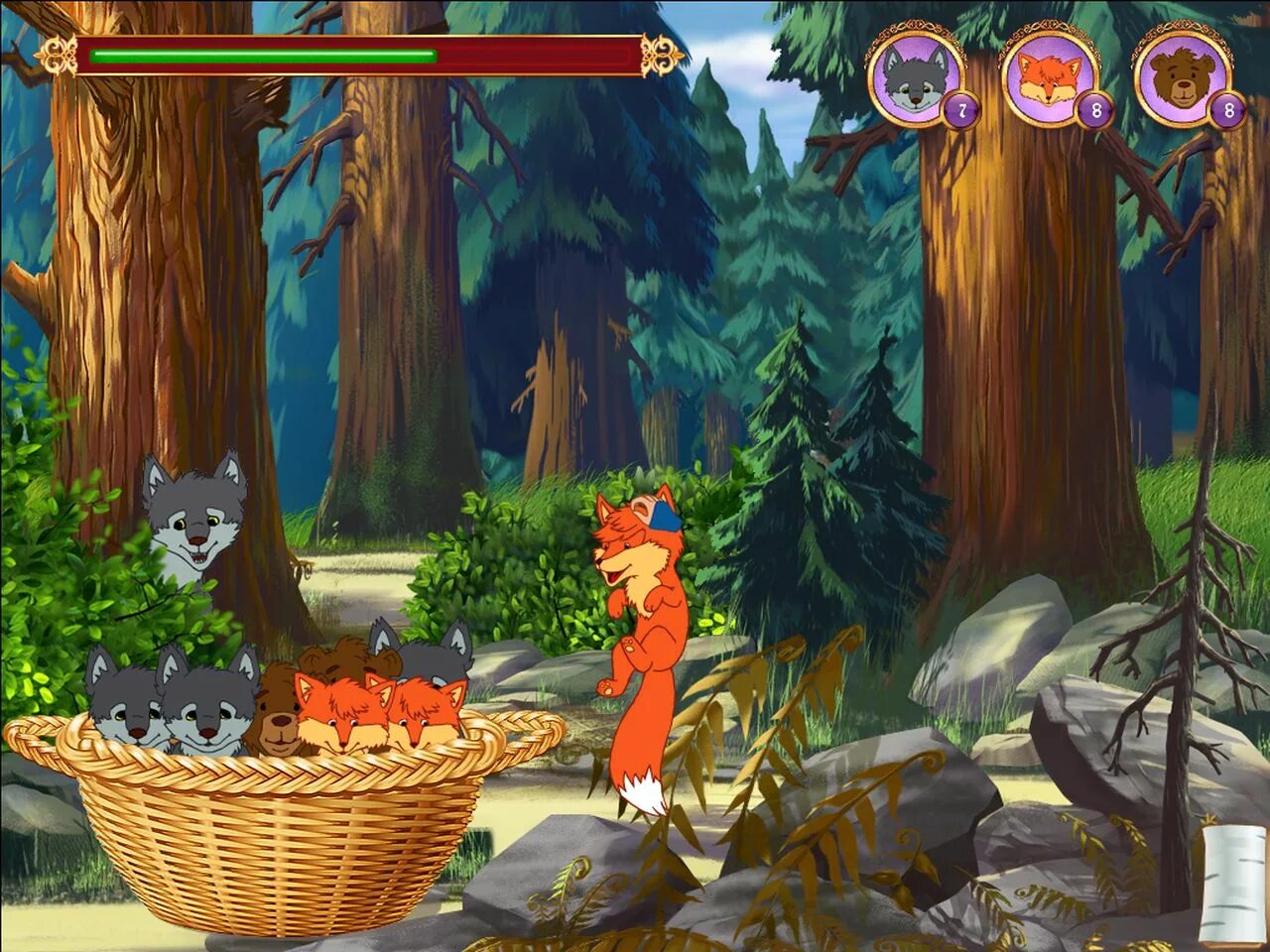 игра царевич и серый волк