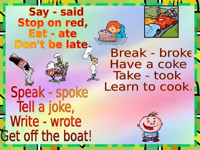 Stop to say stop saying. Say said stop on Red. I said stop.