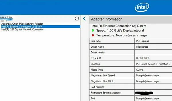 Intel PROSET Adapter configuration. Intel PROSET Adapter configuration Utility. External Network Adapter Intel. Intel 82578dc Gigabit Network connection.