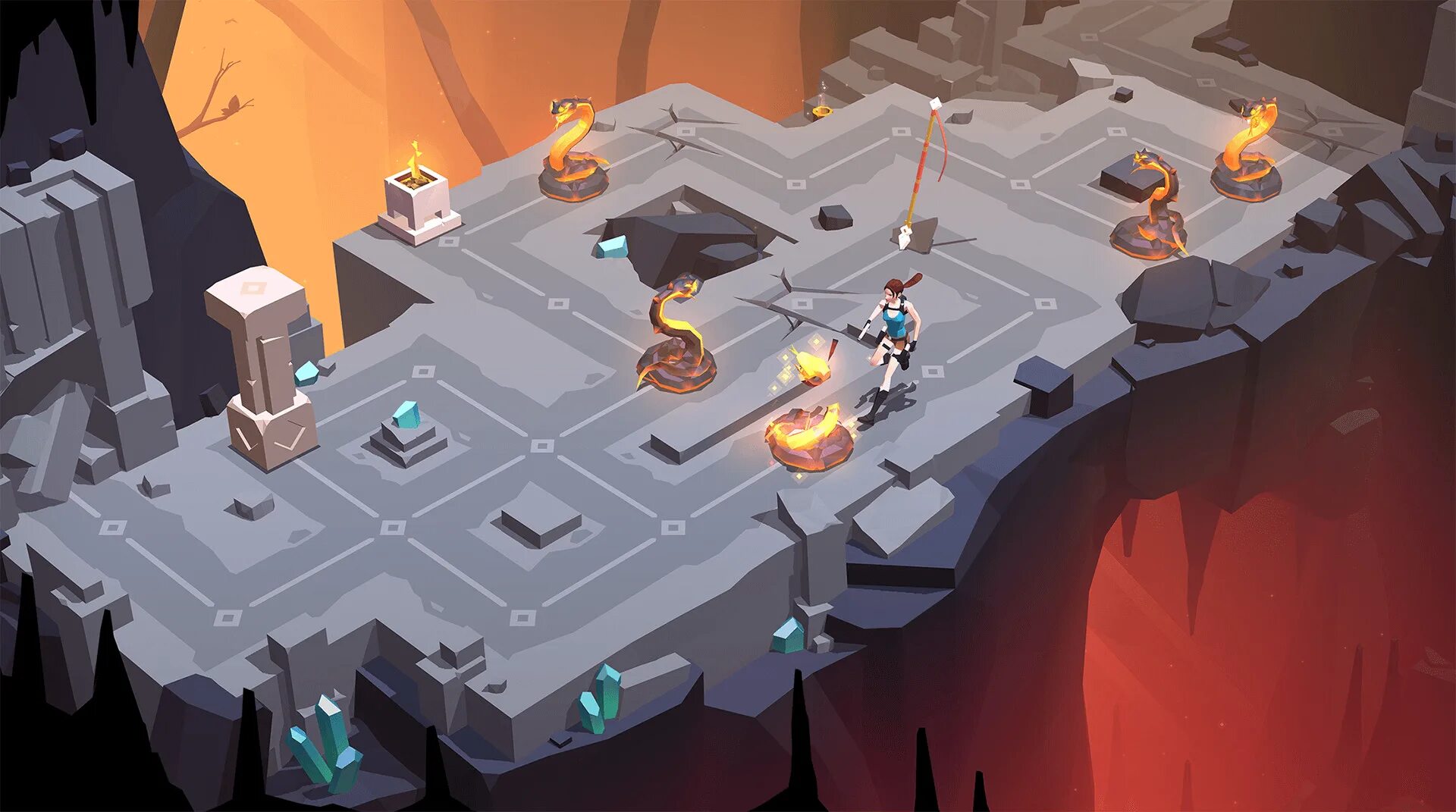 Puzzle mobile game