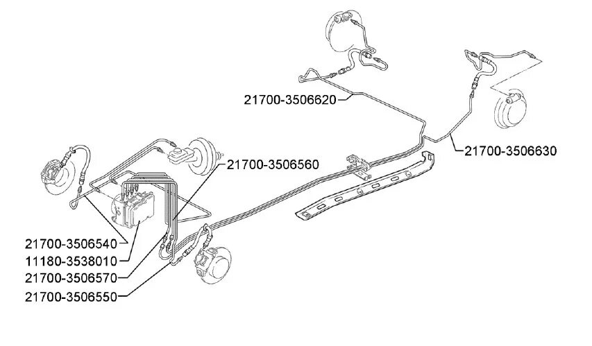 Тормозные трубки ВАЗ 2170 без АБС. Тормозные трубки 2170 схема. Тормозная система ВАЗ 2170 С АБС. Схема тормозных трубок ВАЗ 2170. Трубка абс приора