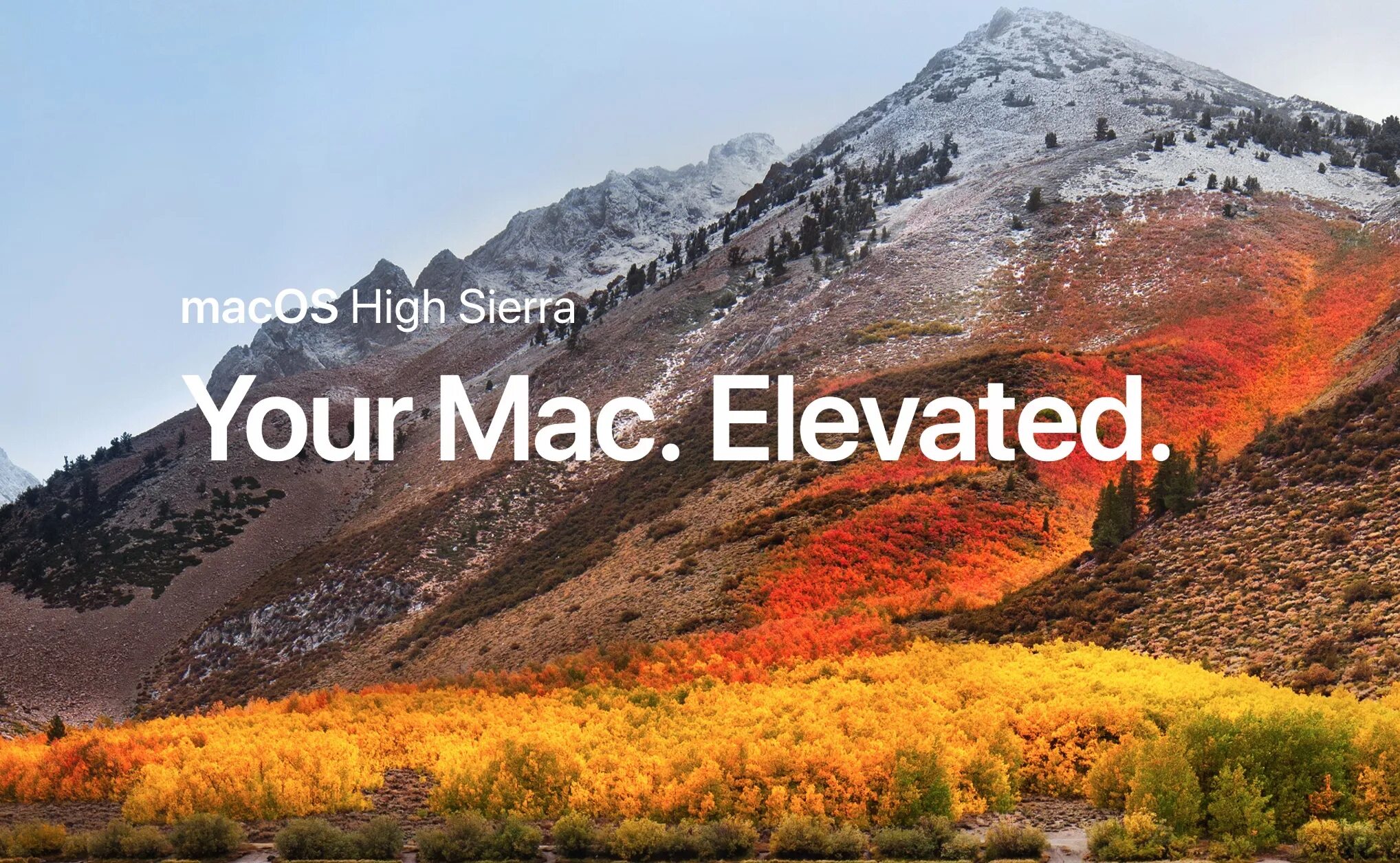 Os high. Mac os High Sierra 10.13.6. Сиерра Мак. Обои Mac os High Sierra. Дата выхода Сиерра.