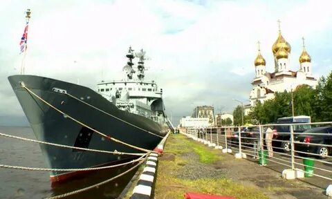 Корабль в архангельске