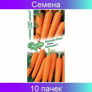 Морковь сорт королева осени отзывы