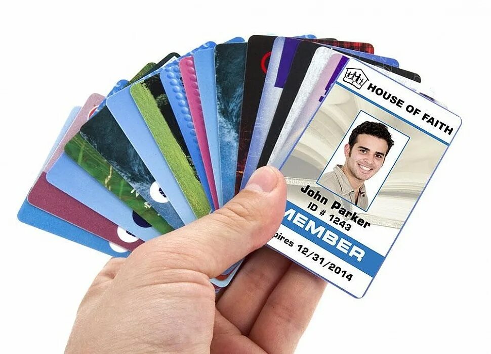 Print cards. PVC Card. Печать ID карт. Пластиковая ID карта. UV ID Card Printing.