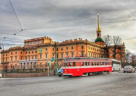 Ретро трамвай санкт петербург