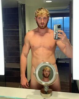 2. Logan Paul covered his modesty with with just a picture of himself to ce...
