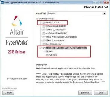 Master installer