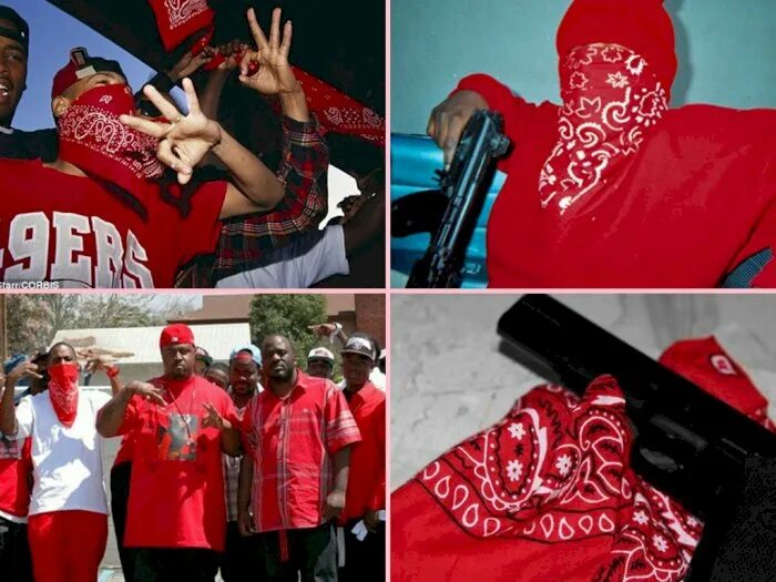 Банды Америки Crips и Bloods.