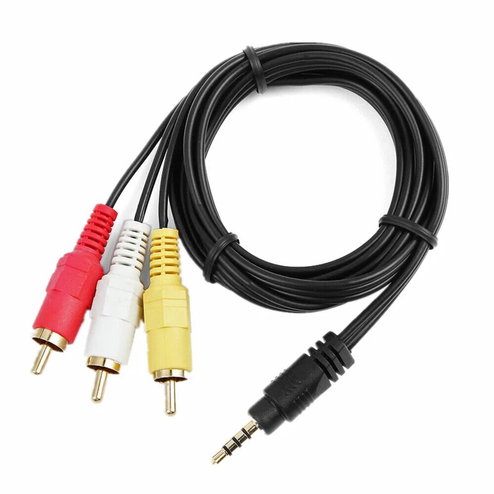 TRRS-3rca. Шнур соединительный 3,5мм TRRS – 3rca, 1.5м. Кабель av Composite Тип Jack 3.5-3-RCA С переходник для спутника. TRRS 3.5 - RCA кабель. Av годы