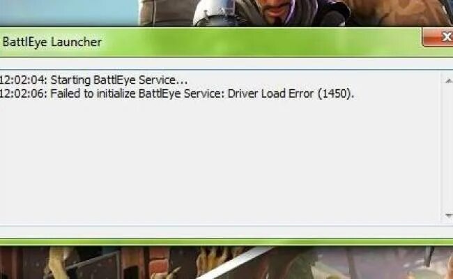 Battleye failed. Ошибка failed to open descriptor. Driver load Error. Failed to open descriptor file. BATTLEYE Launcher.