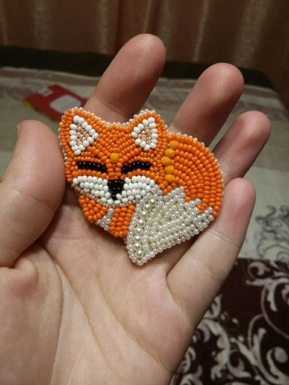 Как сделать лису из бисера. Как сделать лису из бисера. Бисероплетение лиса. Лисенок из бисера. Животные из бисера.
