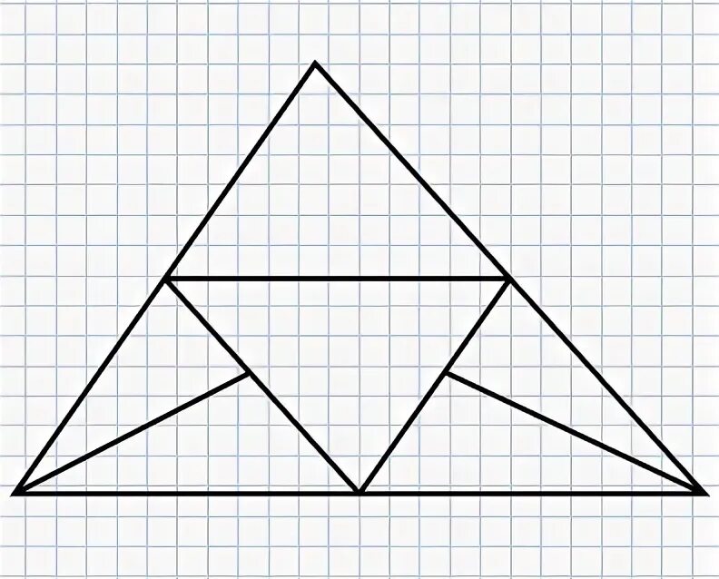 Рисунок 1 10 треугольник. Рисунок из треугольников. Рисунок треугольниками 5 класс. Остроугольный треугольник по клеткам. Треугольник 1 класс.