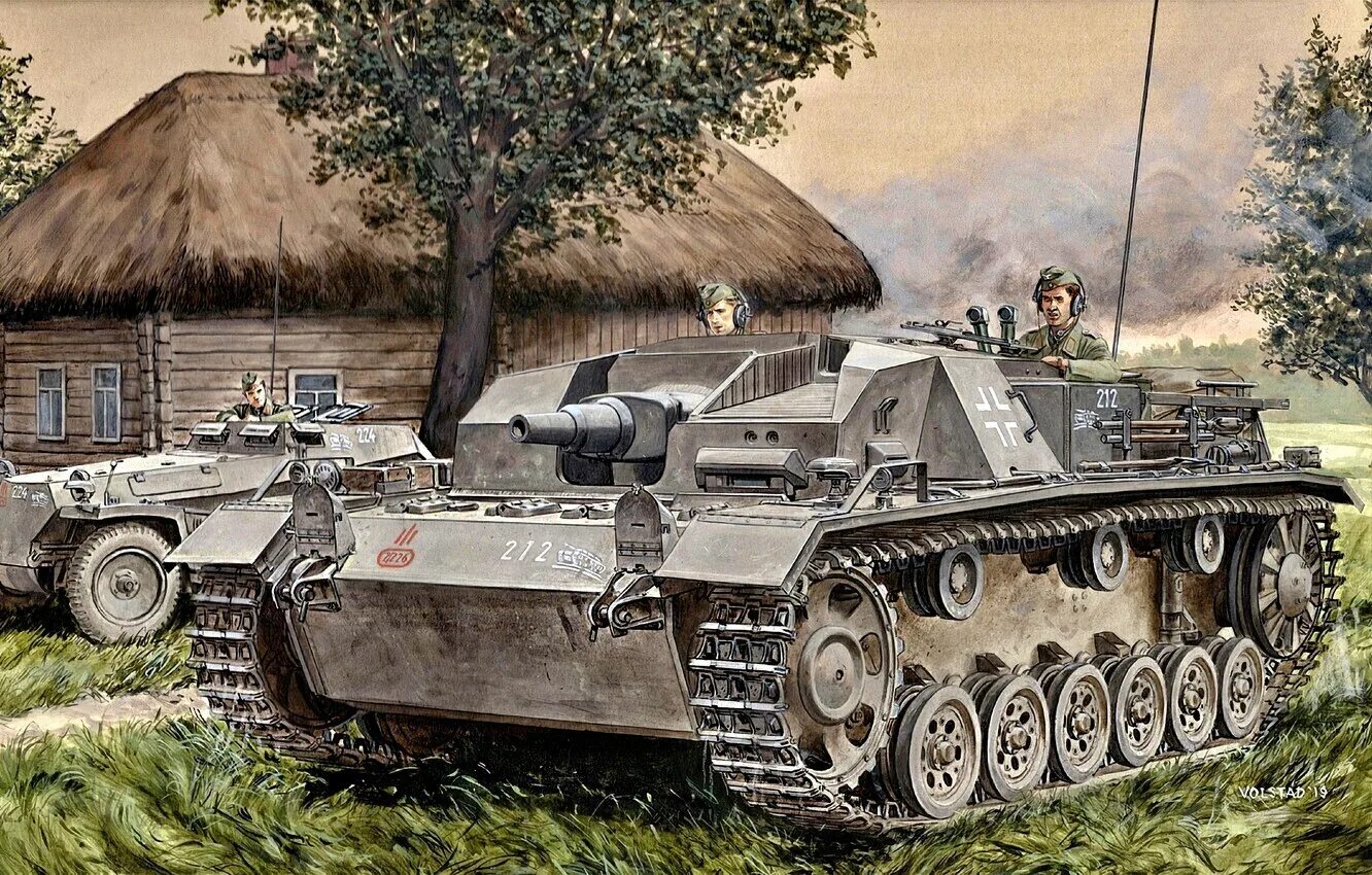 STUG III. Танк STUG 3. Штурмовое орудие STUG-III. STUG III Ausf. B. Модели второй мировой войны