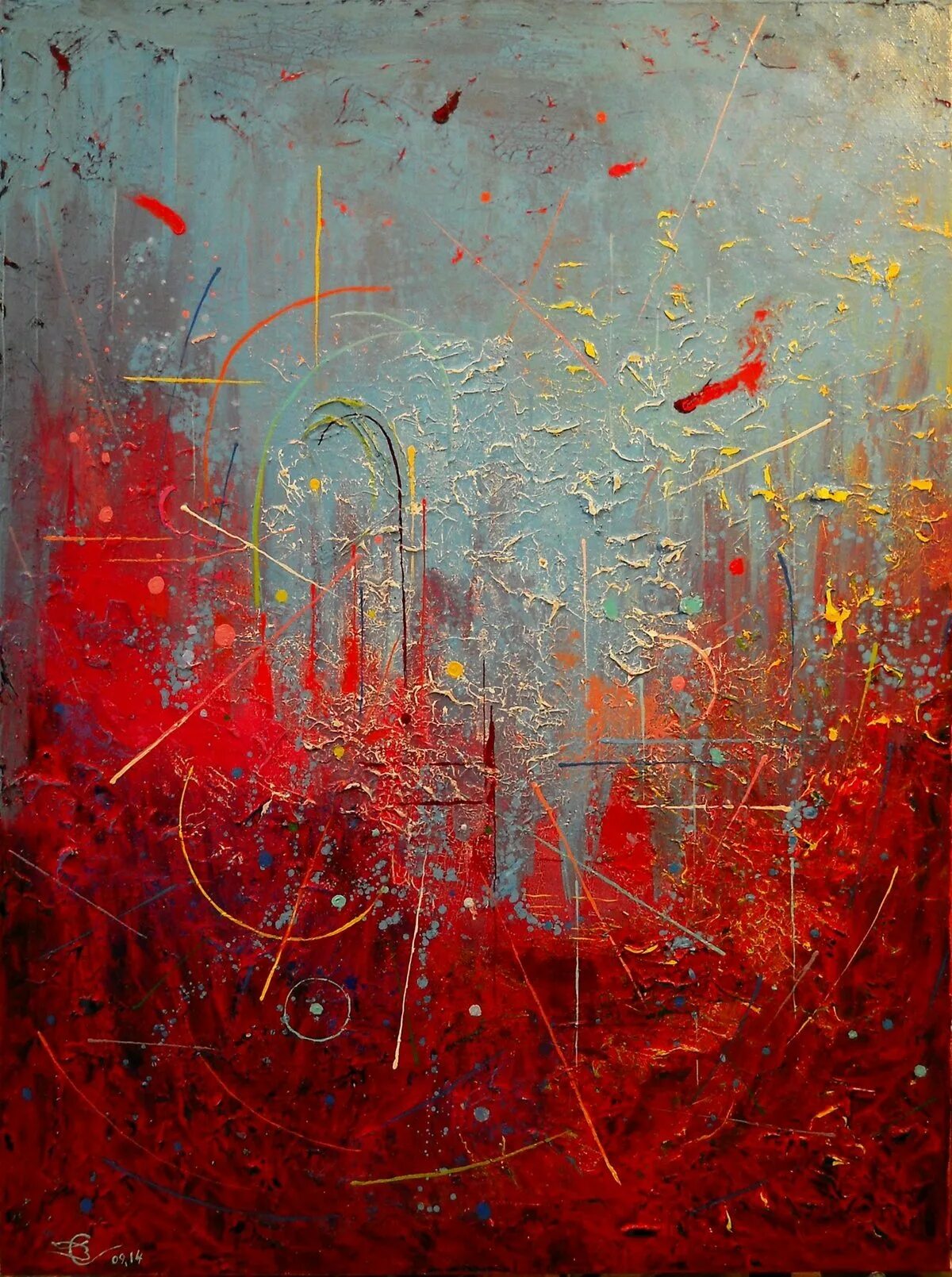 Abstract painting