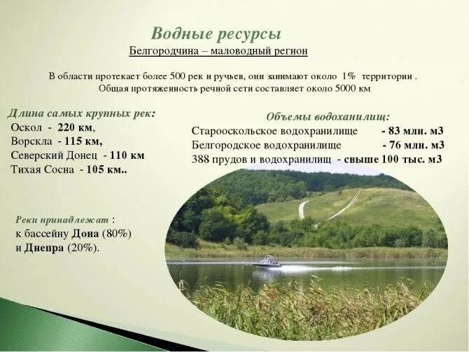 Самые крупные реки Белгородской области. Самые большие реки в Белгородской области. Водные богатства Белгородской области. Водные богатства Белгородчины. Что составляет водные богатства