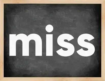 Miss 3 forms