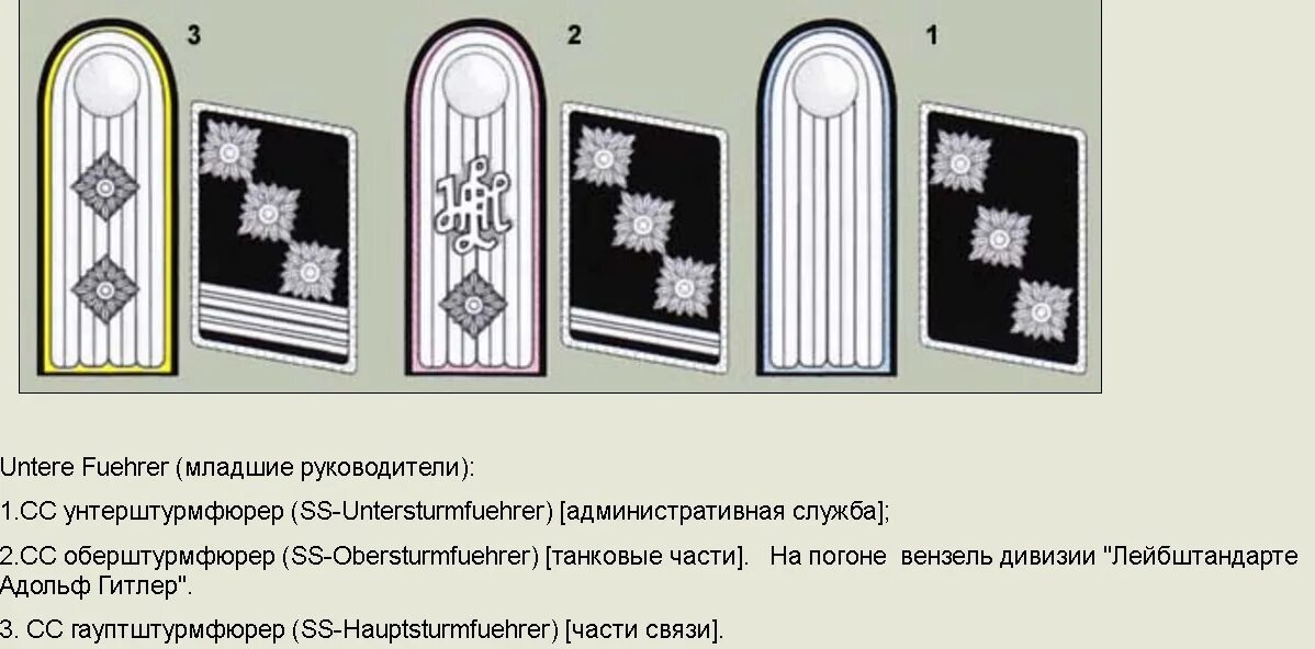 Сс погоны. Звания и погоны немецкой армии 1941-1945. Звания в Германии 1941-1945. Погоны СС И вермахта. Воинские звания войск СС Германии.