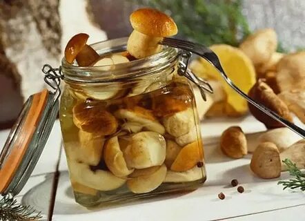 20 рецептов очень вкусных маринованных грибов.
