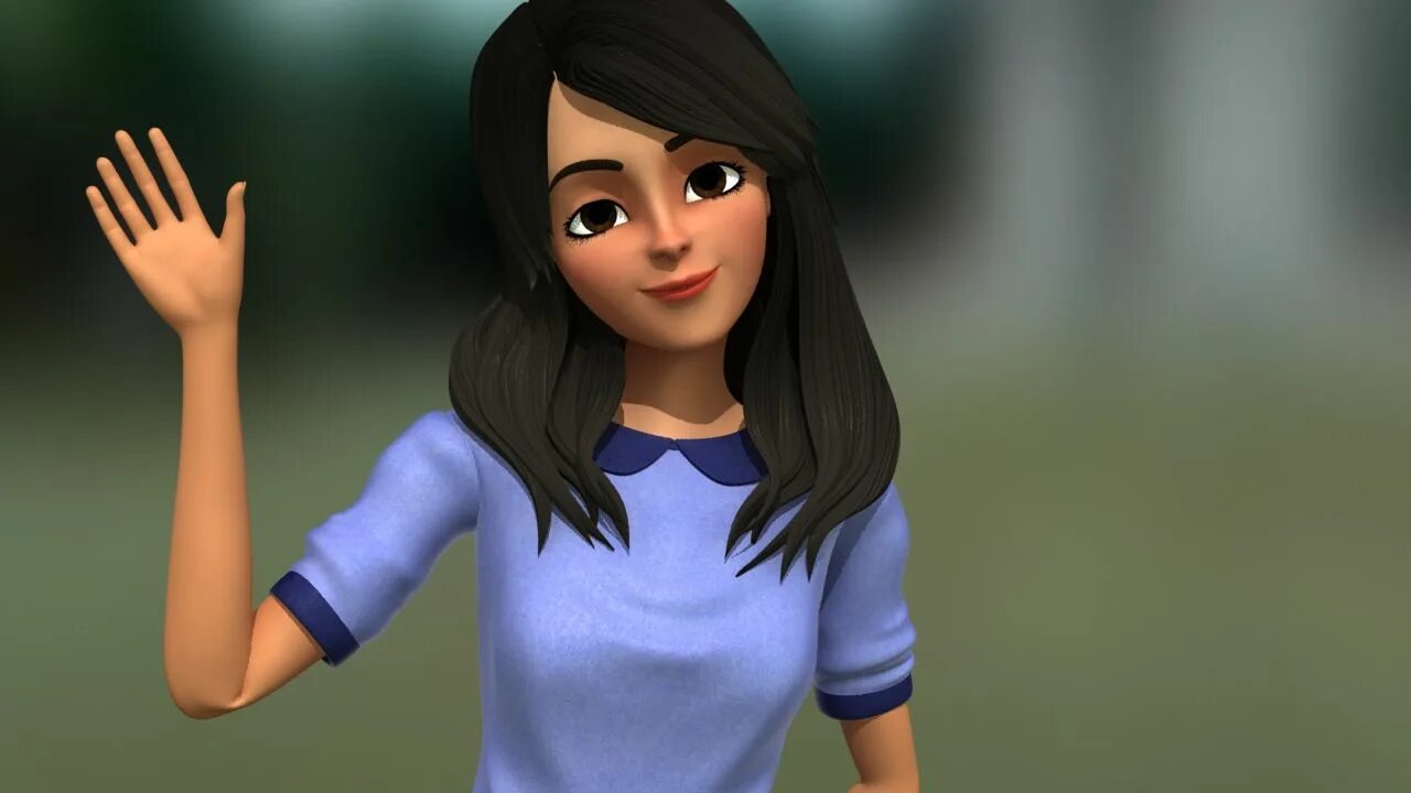 Cute 3d character. 3d cartoon girl. Учитель cute 3d model. Вольт герлз 3d. Девочка 3 d