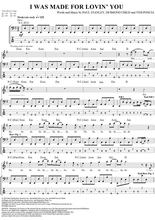 Final i was made. Kiss i was made for loving you ноты для фортепиано. табы kiss i was made for loving you baby. i was made for loving you kiss на гитаре табы. kiss - i was made for lovin&#039; you ноты для фортепиано.