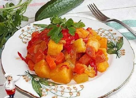 Рагу из овощей для детей