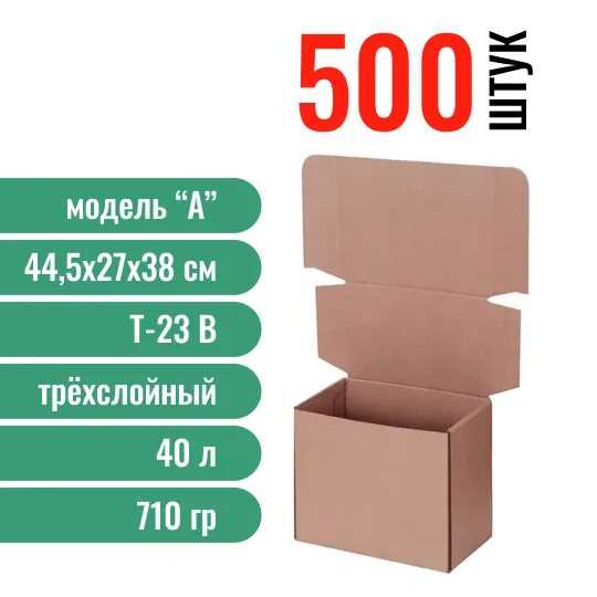 Размер коробки а5