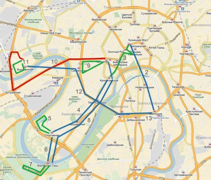 Прогулочные маршруты по москве. Пешеходный маршрут по Москве за 1 день. Маршрут по Москве на 1 день пешком на карте. Маршрут экскурсии по Москве. Пешие маршруты Москвы.